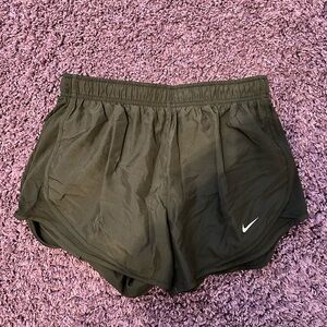Black nike running shorts